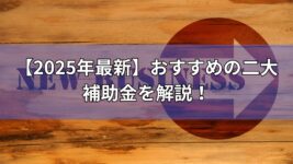 大規模成長投資補助金、中小企業新事業進出促進補助金