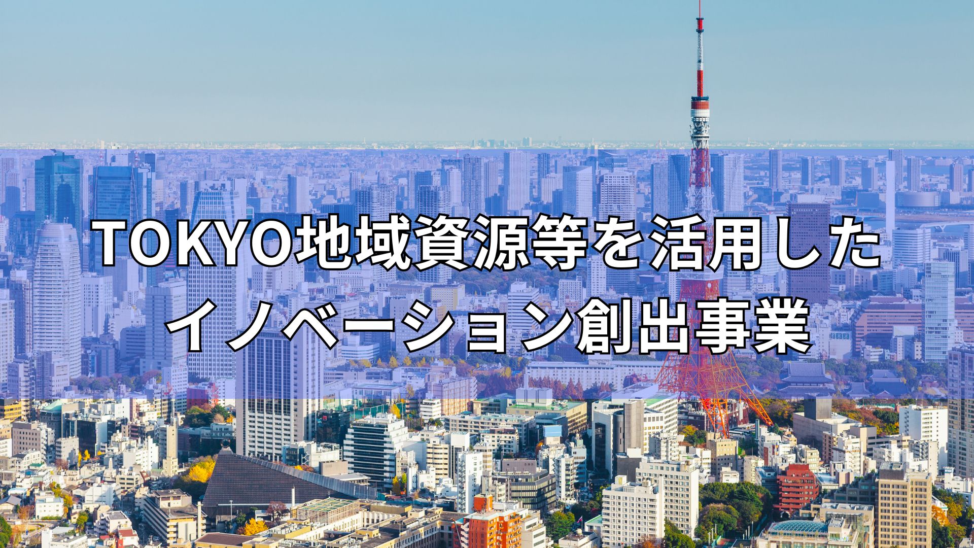 TOKYO地域資源等　イノベーション創出事業