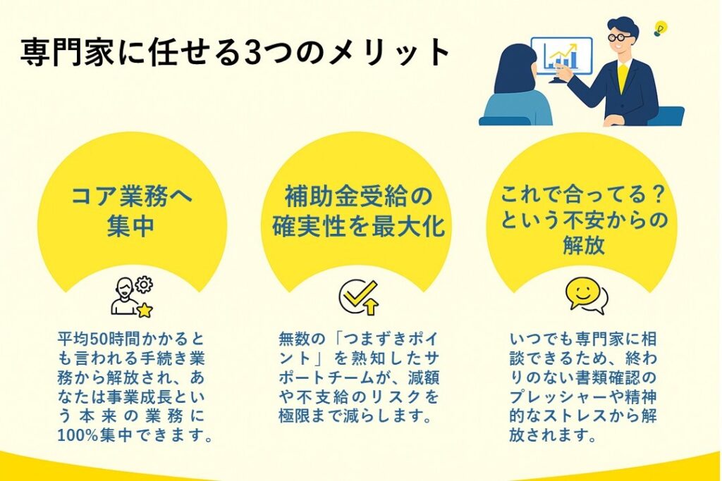 専門家メリット