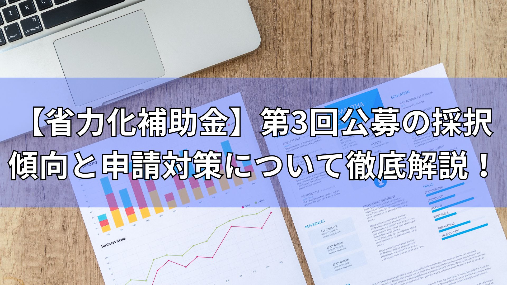 省力化　補助金　採択傾向　申請対策